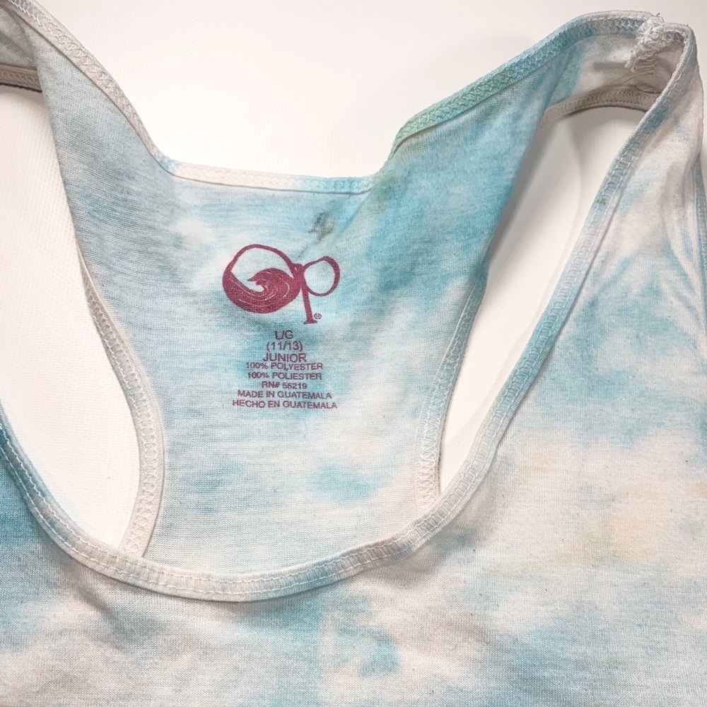 OP | Tie Dye Tank Top Neon Vintage NEVER Ending 90’s 80’s - Picture 3 of 6